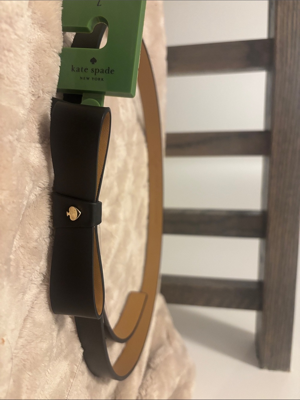 Kate spade slim belt